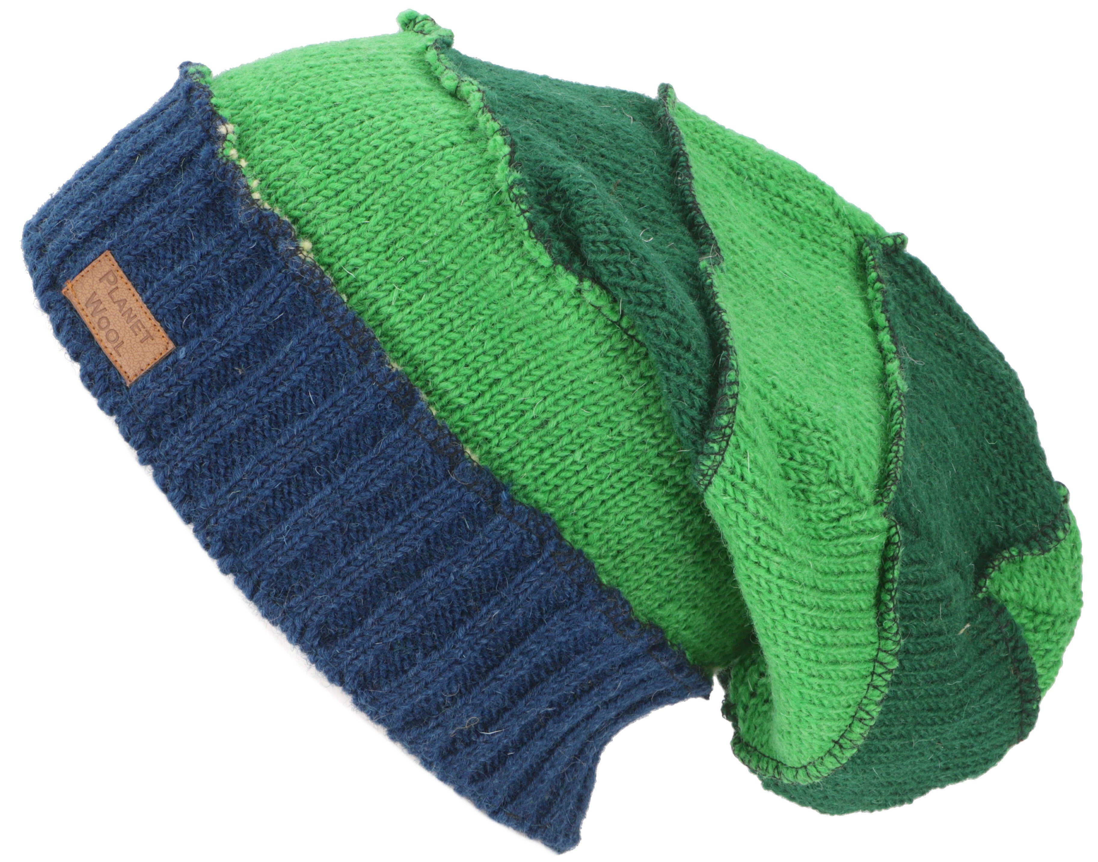 Guru-Shop Strickmütze Wollmütze, Nepalmütze, Patchwork Beanie günstig online kaufen