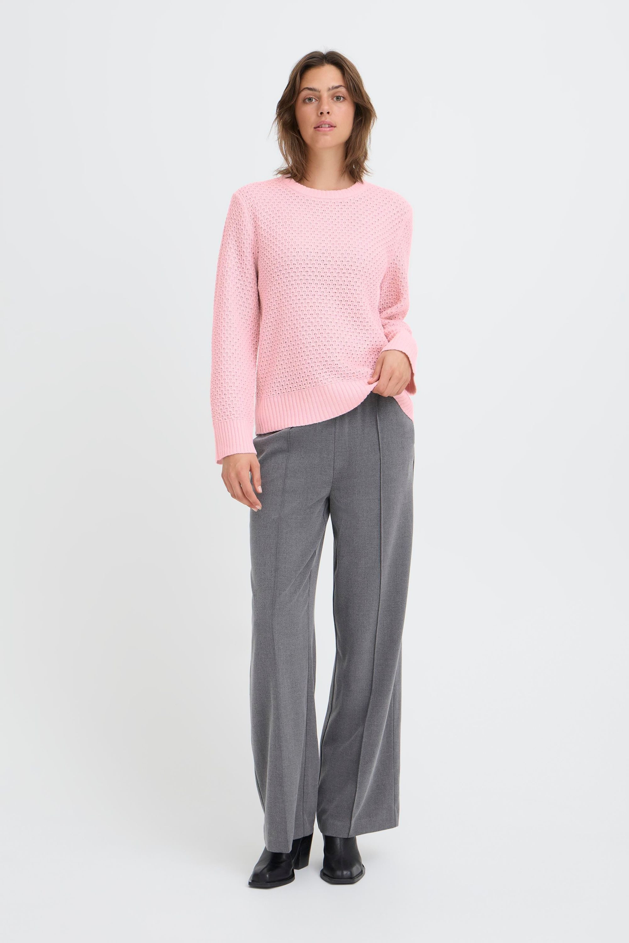 OXMO Strickpullover OXNelly Modischer Strickpullover