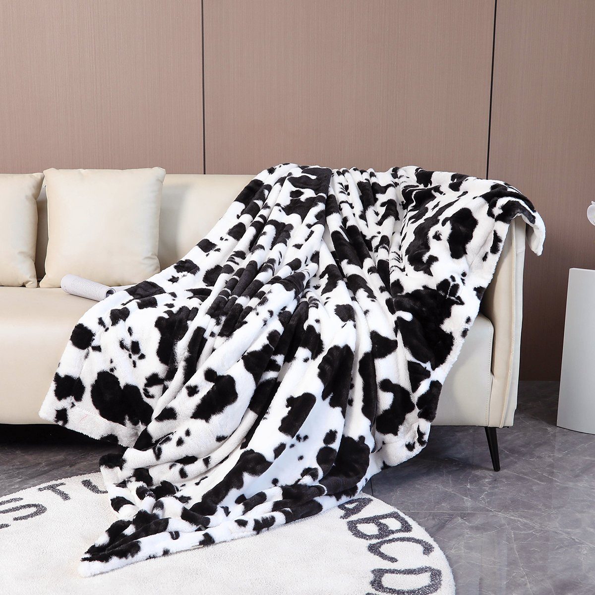 Wohndecke »Zottelige flauschige Decke, weicher Überwurf über dem Sofa,  kuscheliges Fleece, 130 x 160 cm«, Lapalife online kaufen | OTTO