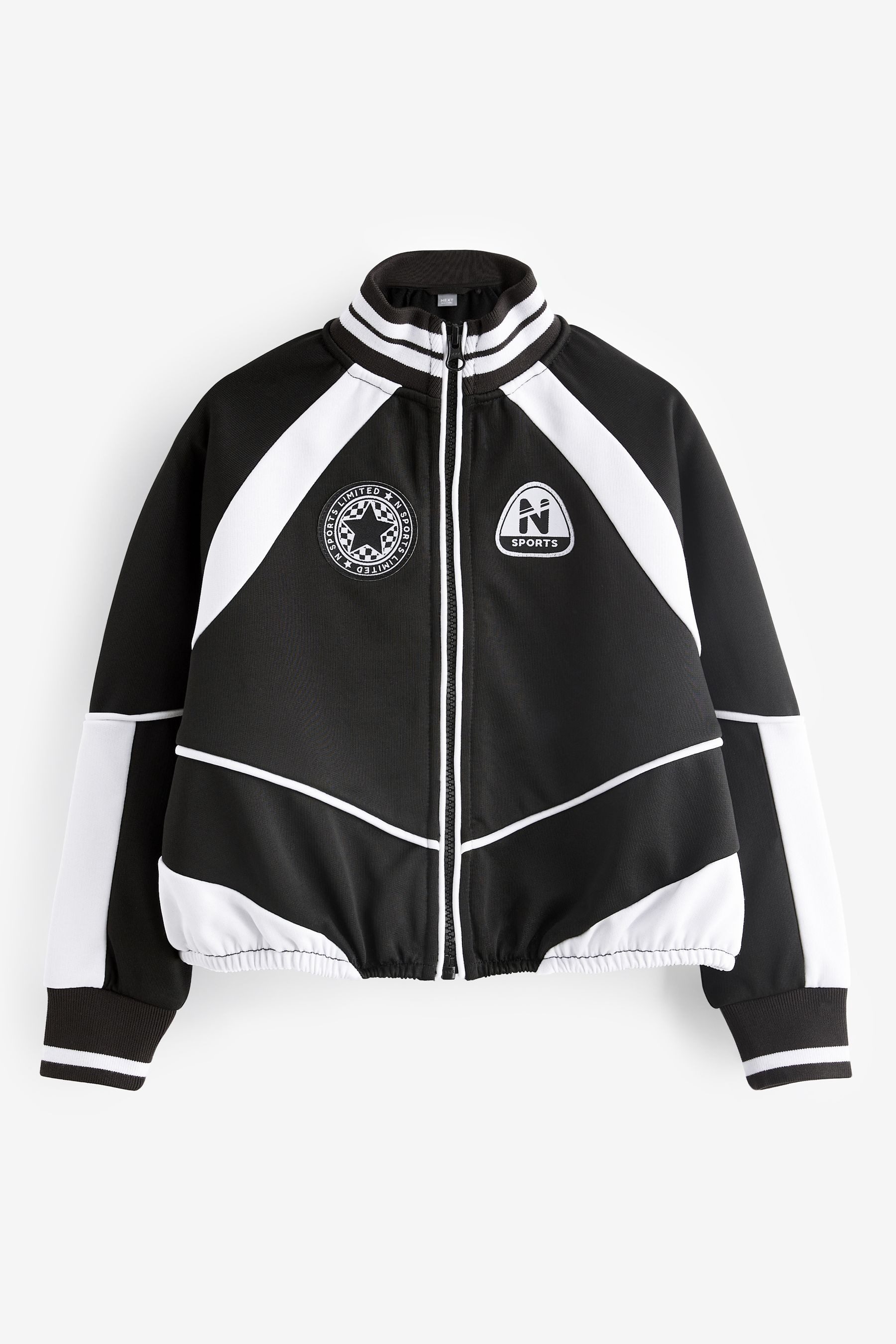 Next Kapuzensweatjacke Sportliche Jacke mit durchgehendem Reißverschluss (1-tlg)