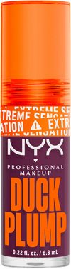 NYX Lipgloss NYX Professional Makeup Duck Plump Pure Plum-P, mit Collagen