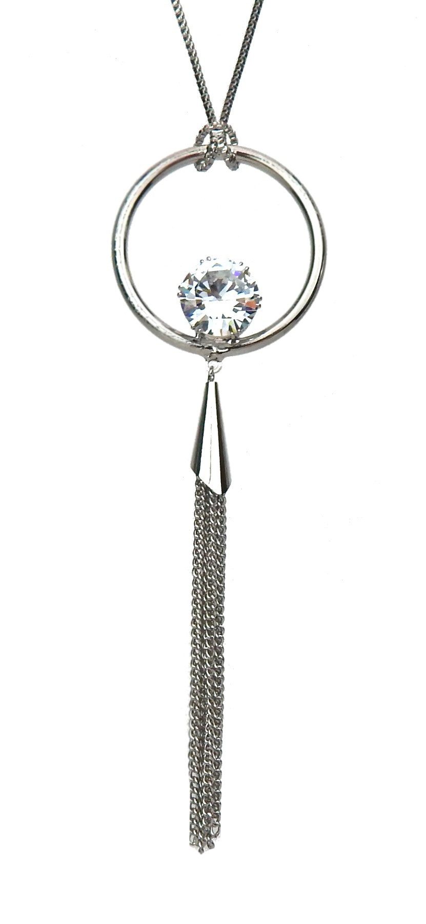 Ella Jonte Lange Kette, silber großer günstig online kaufen