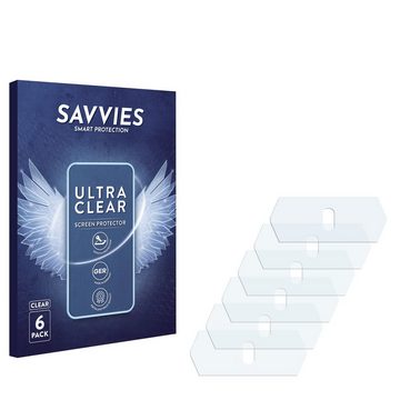Savvies Schutzfolie für Blackview N6000 (NUR Kameraschutz), Displayschutzfolie, 6 Stück, Folie klar