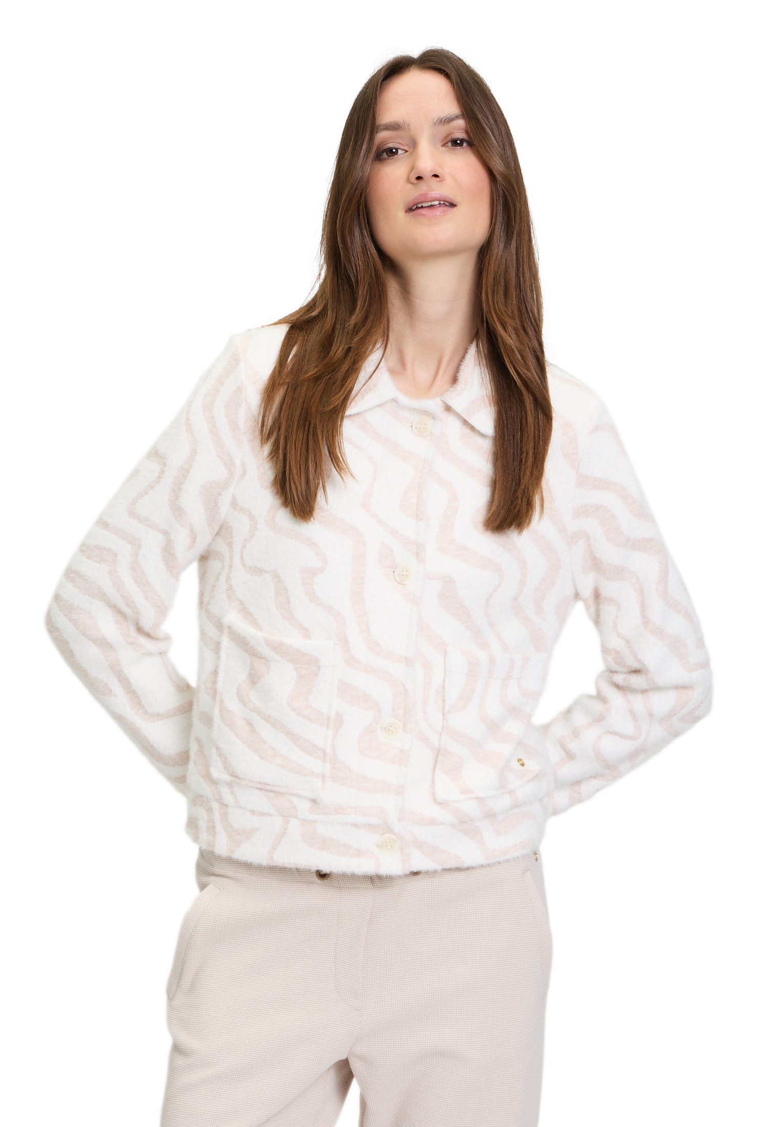 Canvasjacke Damen langarm