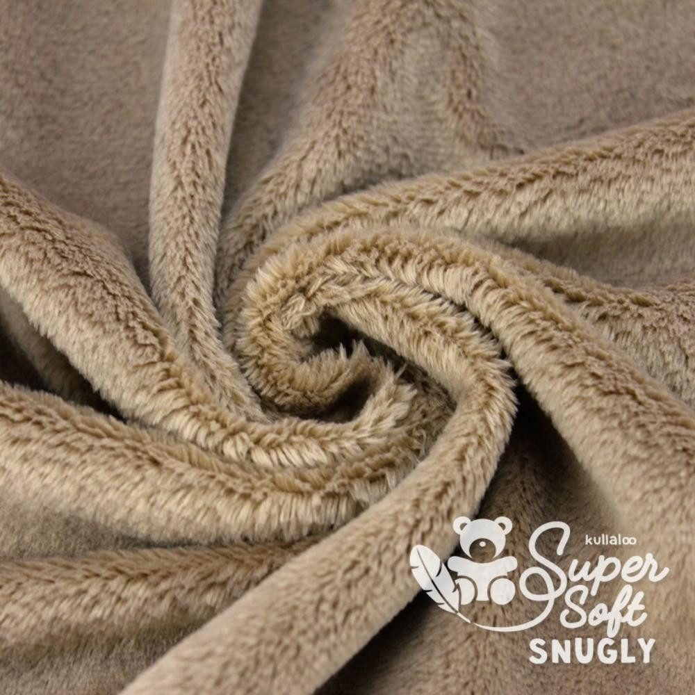 kullaloo Stoff - SuperSoft Plüsch SNUGLY (5 mm Florlänge)