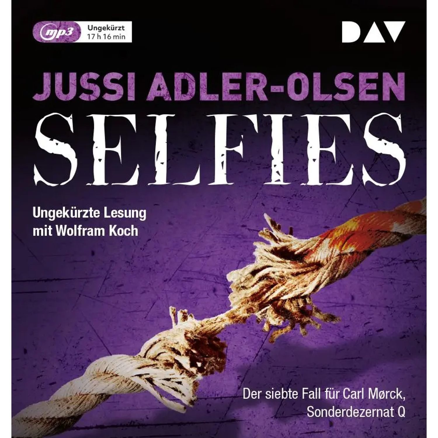 Der Audio Verlag Hörspiel Selfies. Der siebte Fall für Carl Mørck, Sonderdezernat Q