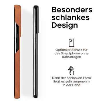 wiiuka Smartphone-Hülle skiin MORE Handyhülle für Samsung Galaxy S23 Plus, Handgefertigt - Deutsches Leder, Premium Case