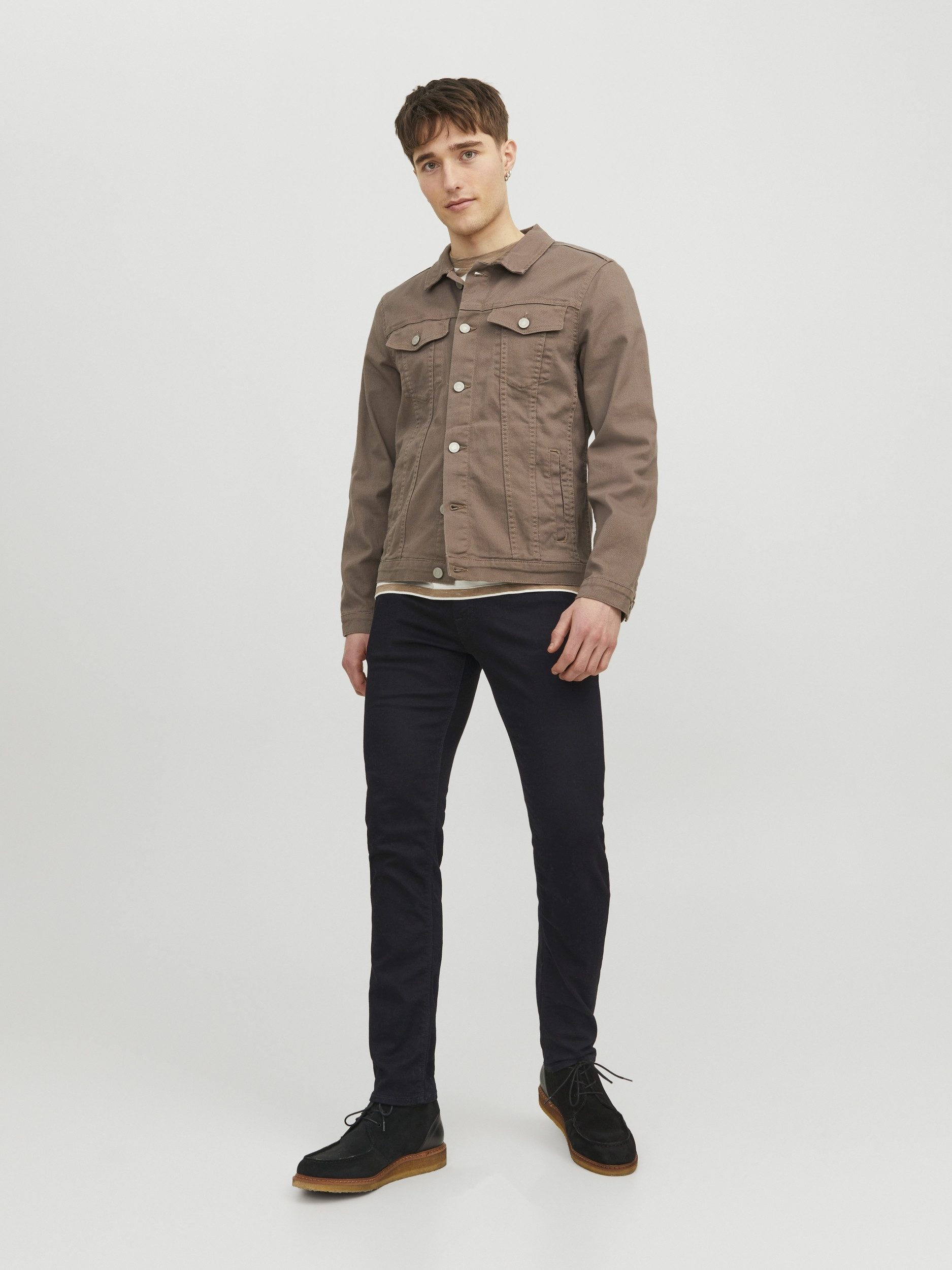 Jack & Jones Bequeme Jeans JJIGLENN JJFELIX GE 046 50SPS NOOS