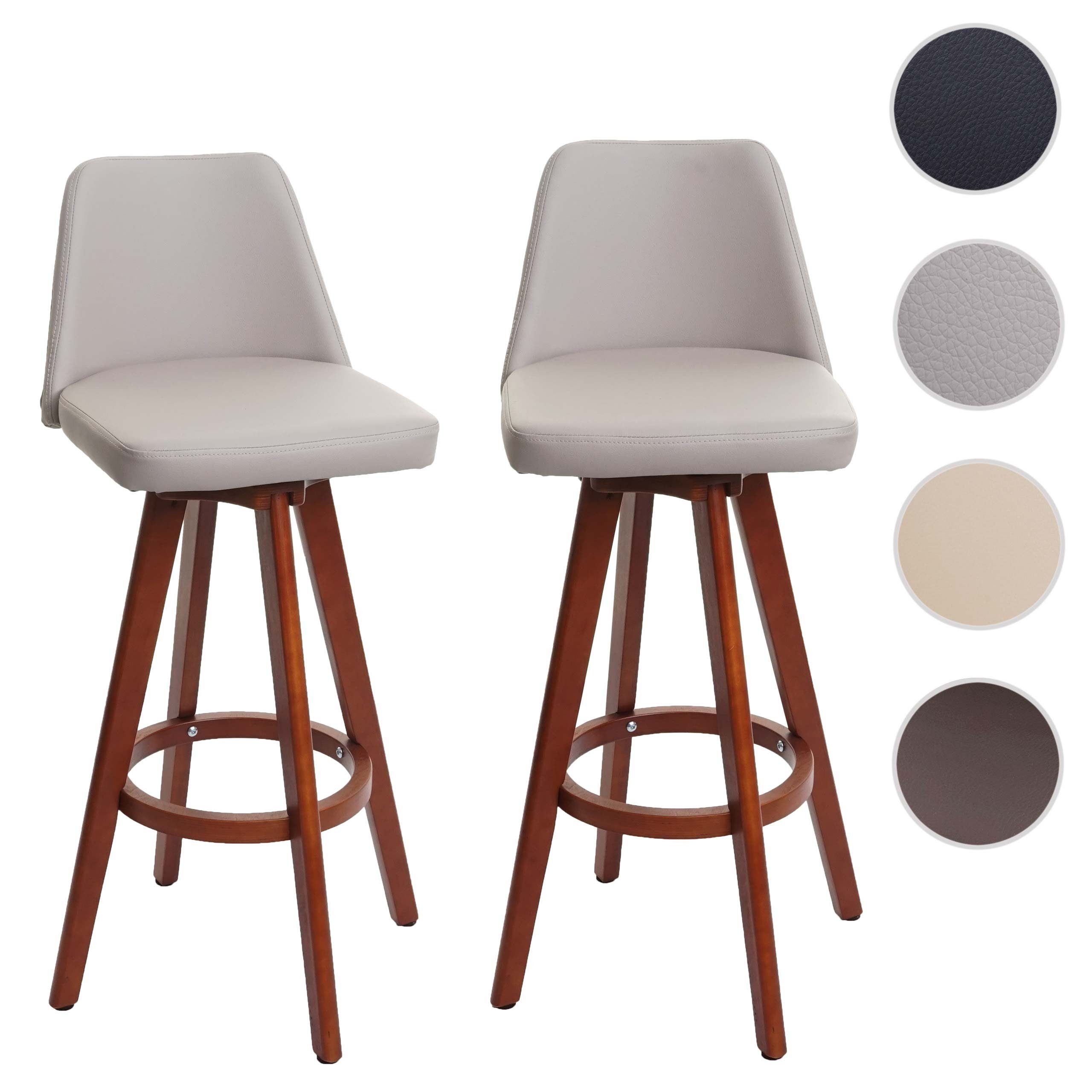 MCW Barhocker C43 2-er Set Taupe günstig online kaufen