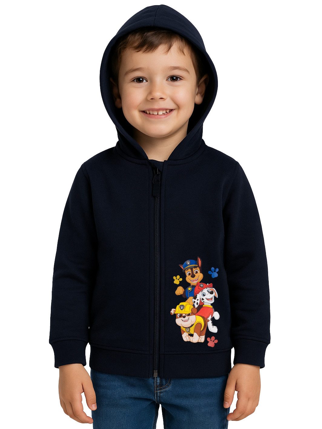 United Labels® Sweatjacke Paw Patrol - Chase, Marshall & Rubble