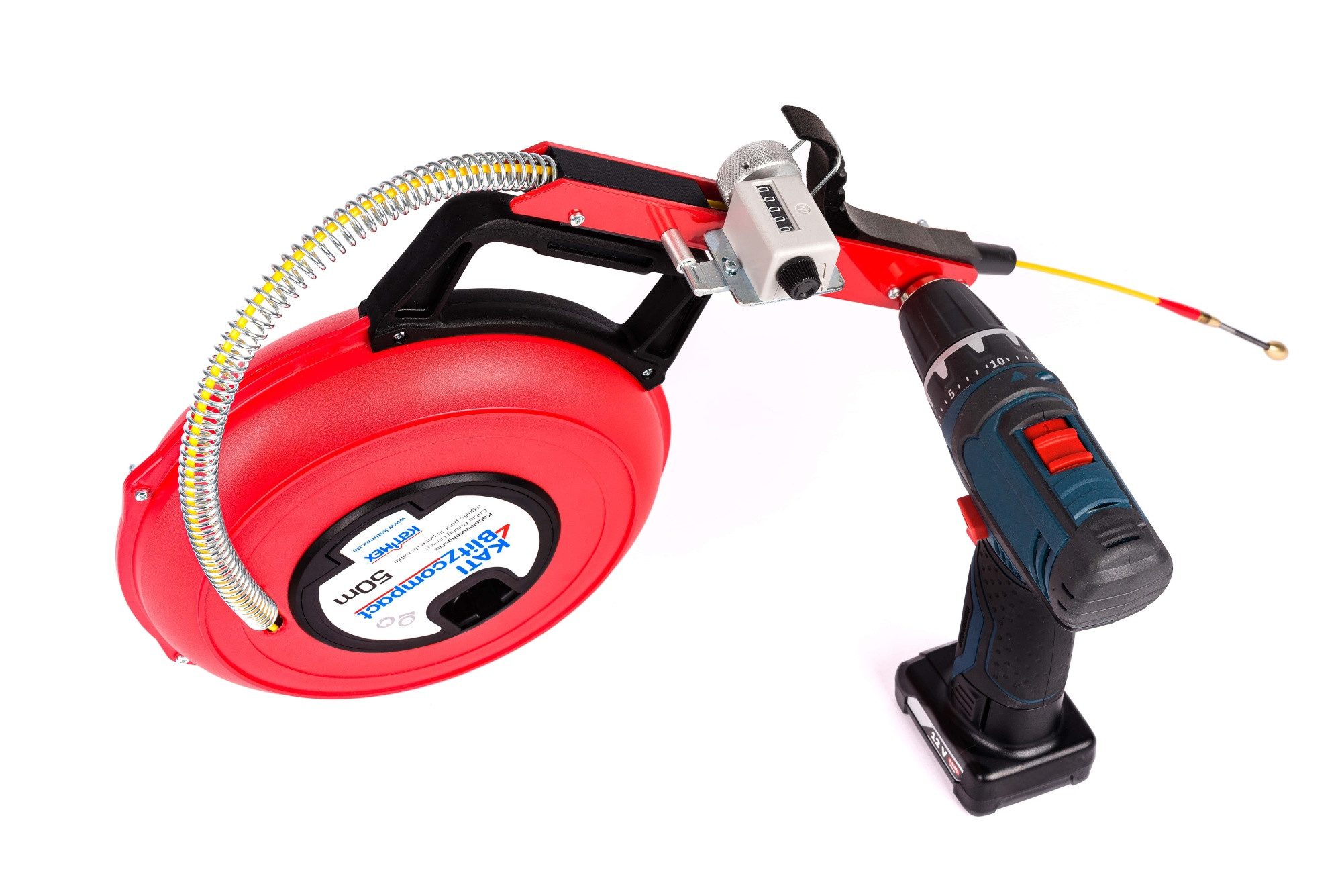Katimex Kabelführung Antrieb für Kati® Blitz compact mit, Ø 3 mm & 4,5 mm