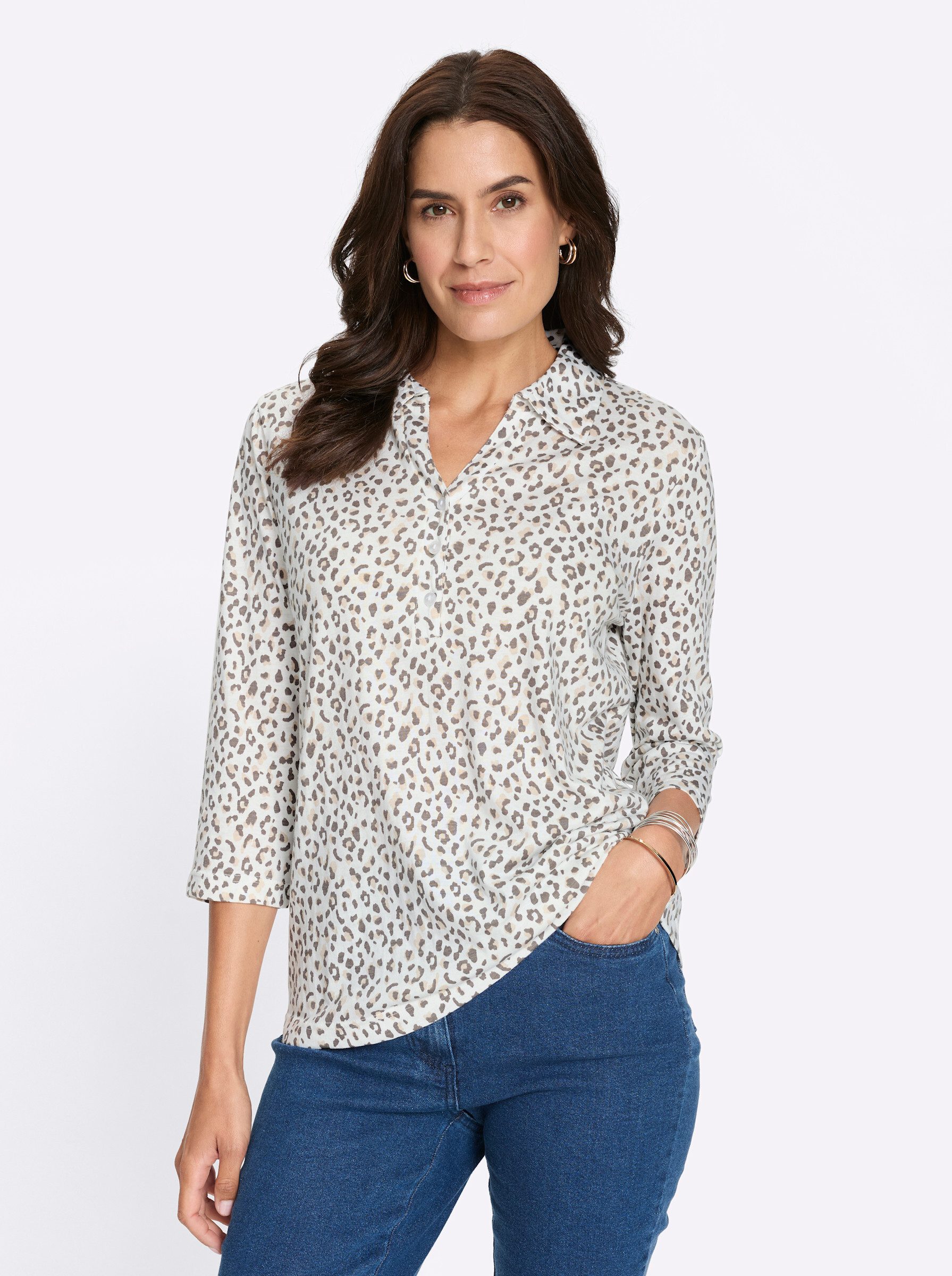 Witt T-Shirt Poloshirt 3/4-Arm günstig online kaufen