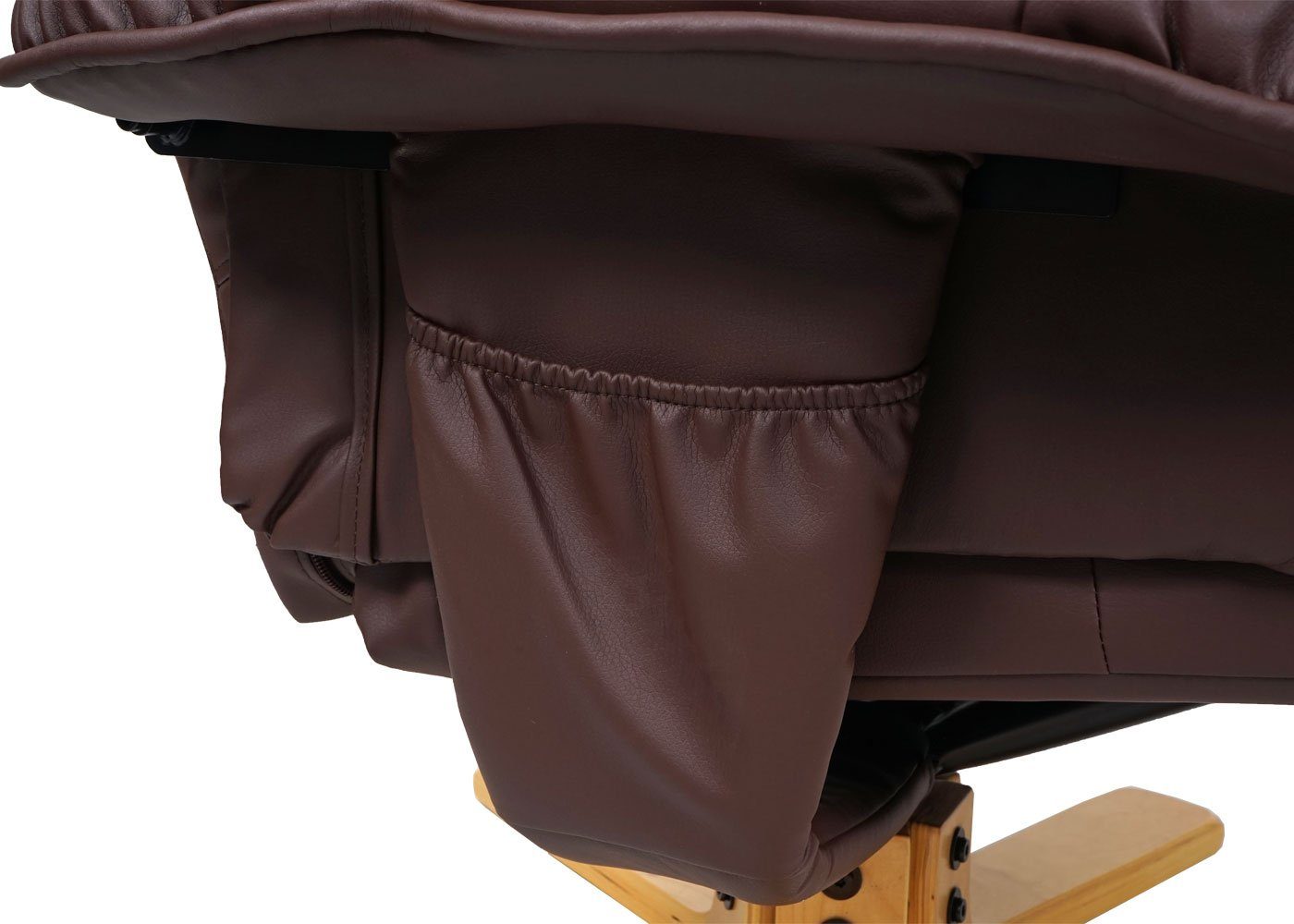 MCW Relaxsessel H56, Um 360° drehbar, Sessel neigbar, Bequeme Polsterung, Praktische Tasche