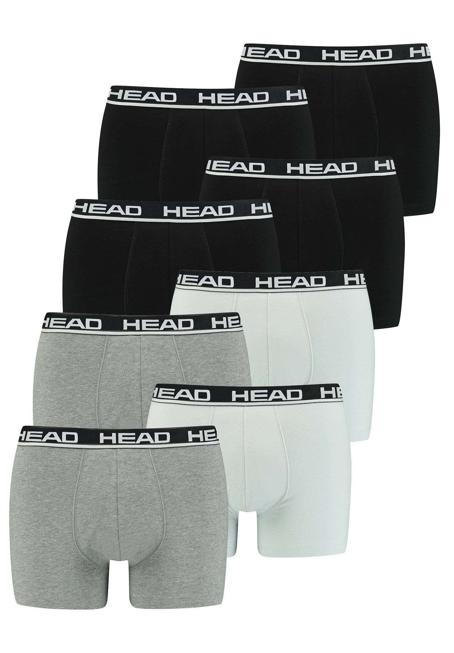 Head Boxershorts Head Basic Boxer 8P (Spar-Set, 8-St., 8er-Pack)