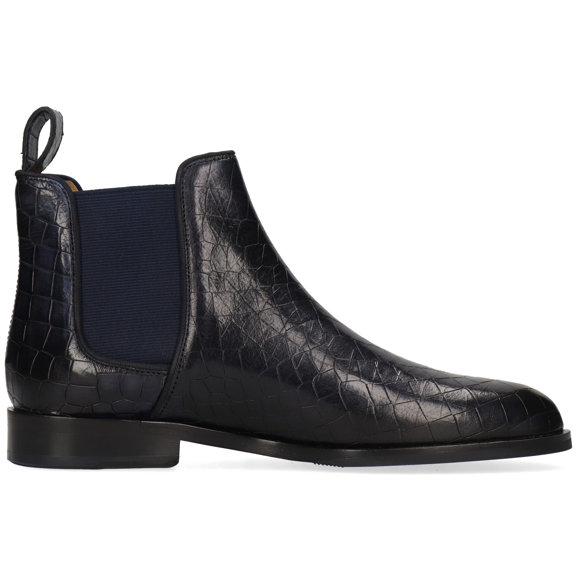 Melvin & Hamilton Susan 70 Leder-Chelsea Boots für Damen Stiefelette Flache Absätze, Echtes Leder, Vegetabile Gerbung