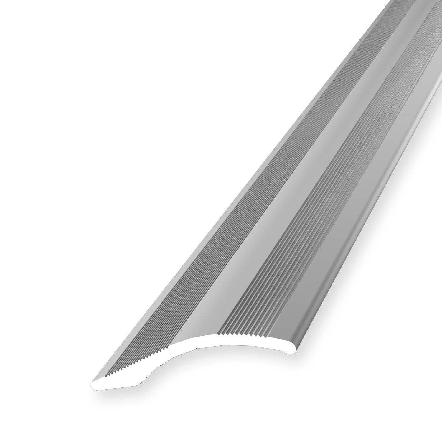 Küberit Anpassprofil 2 x 40 x 2700 mm Aluminium Ausgleichsprofil Silber Selbstklebend