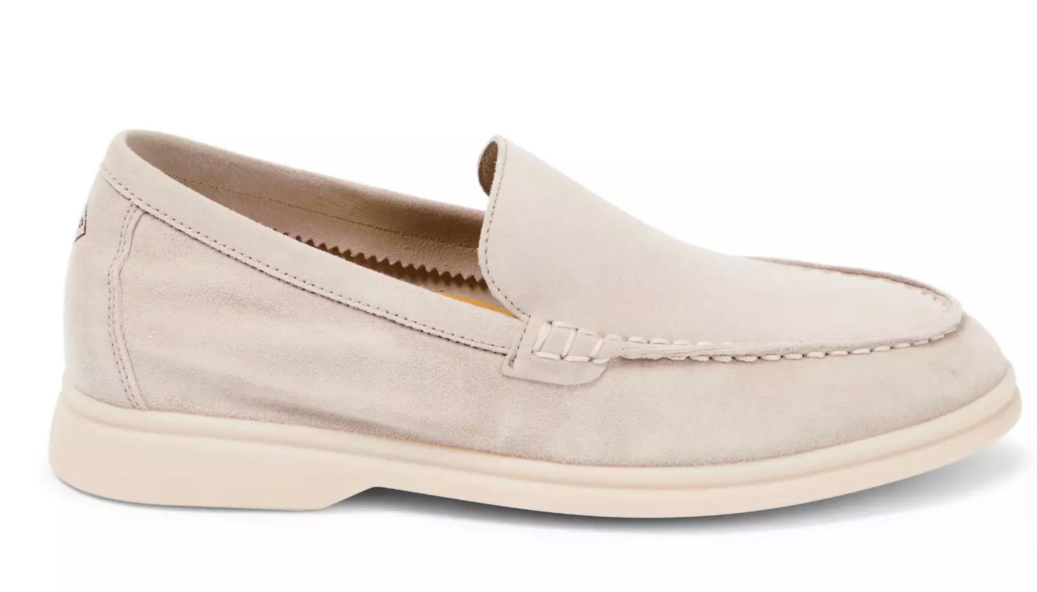 Loro Piana Summer Walk Kinder Schuhe Veloursleder Mokassin