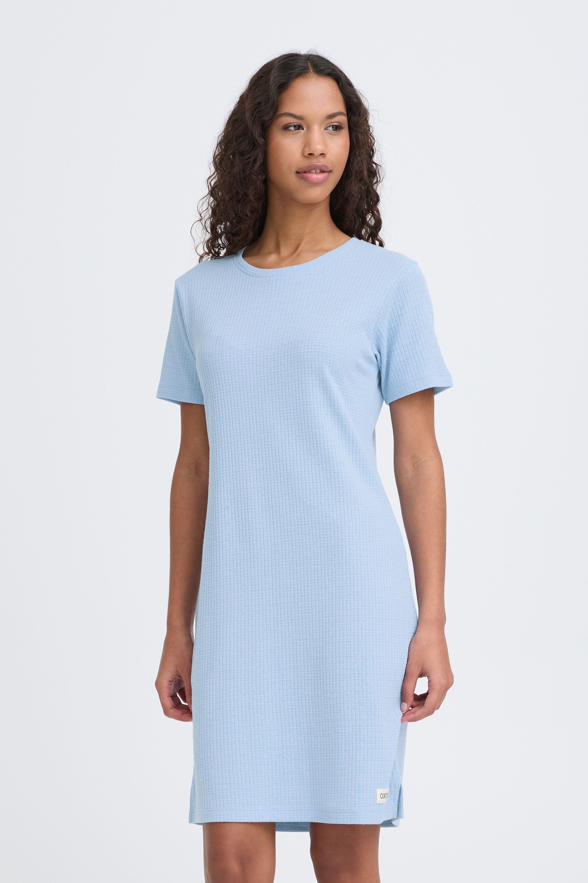 OXMO Midikleid OXPimatta Basic T-Shirt Kleid günstig online kaufen