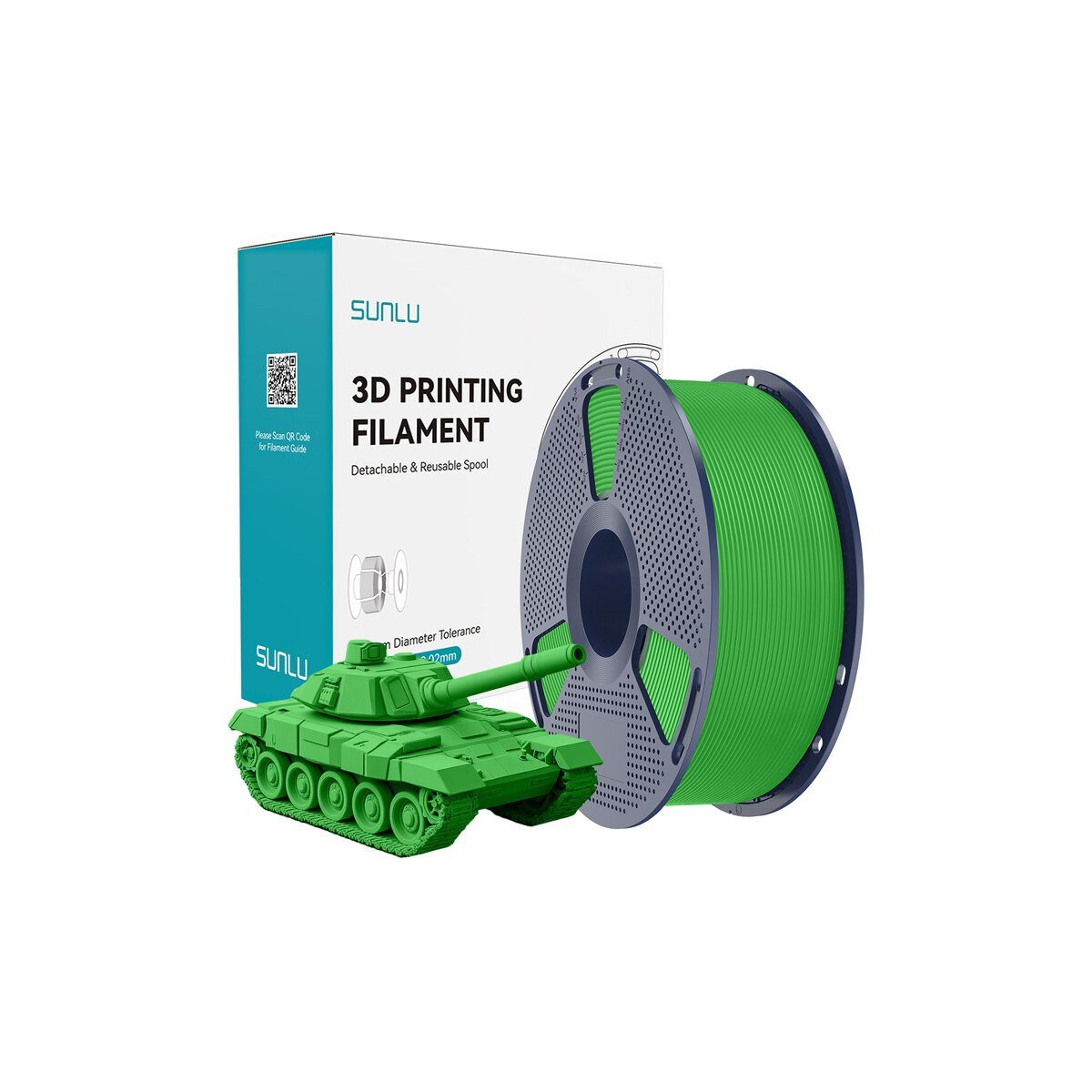 SUNLU Filament Sunlu PLA+ High Speed Filament 1,75 3D Druck