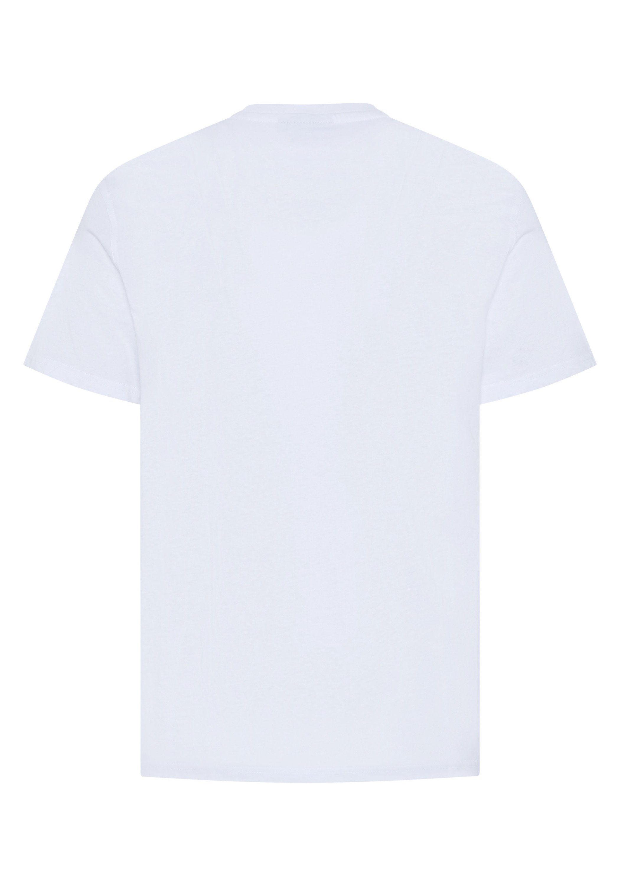 T-Shirt in Übergröße weiß Expand