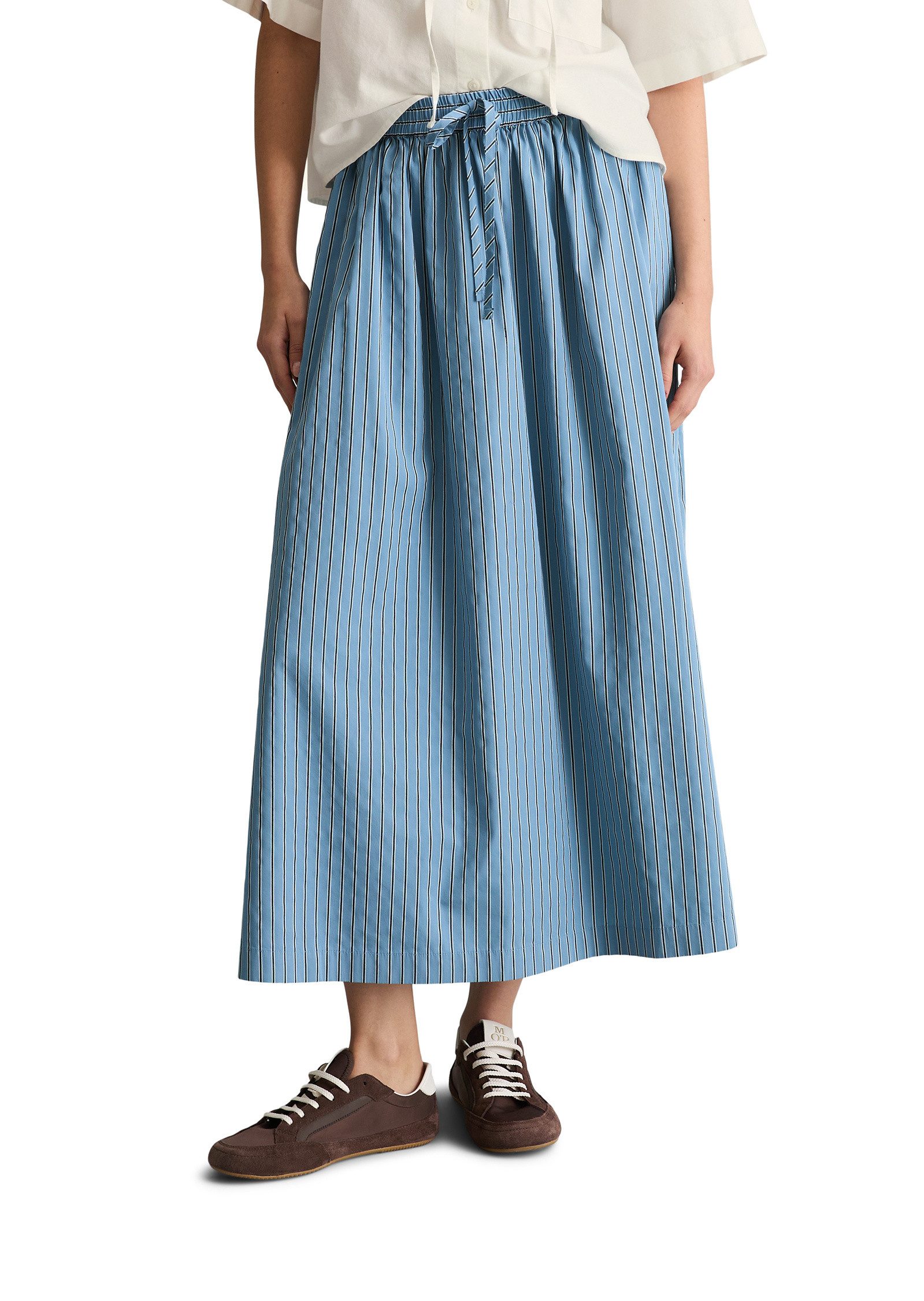 Marc O'Polo DENIM Webrock aus Organic Cotton Lyocell-Mix