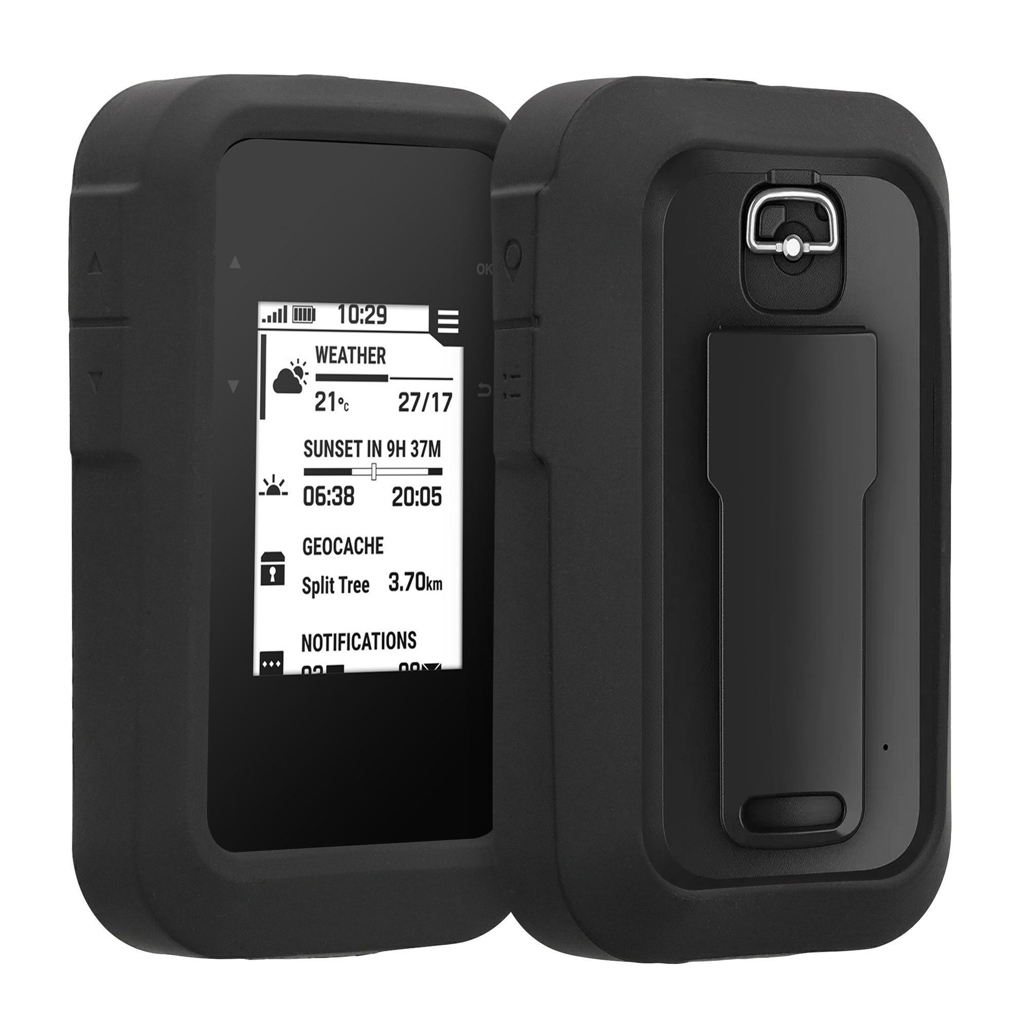 kwmobile Etui Hülle für Garmin eTrex SE, Schutzhülle GPS Handgerät - Cover Case