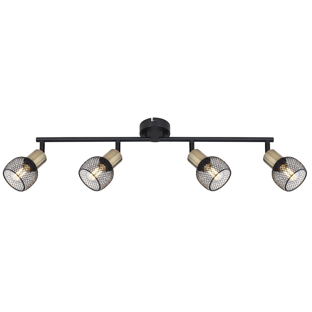 Esszimmerlampe etc-shop Spotleuchte LED Gitter-Design Leuchtmittel beweglich inklusive, nicht Deckenspot, Deckenstrahler
