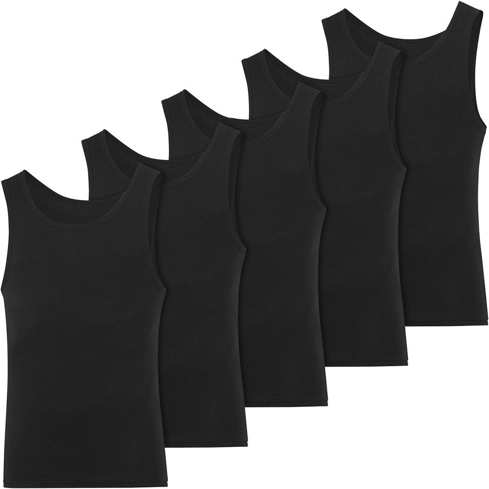 stroendberg Unterhemd (Packung, 5er-Pack) Angenehmer, elastischer Bund, aus reiner Baumwolle
