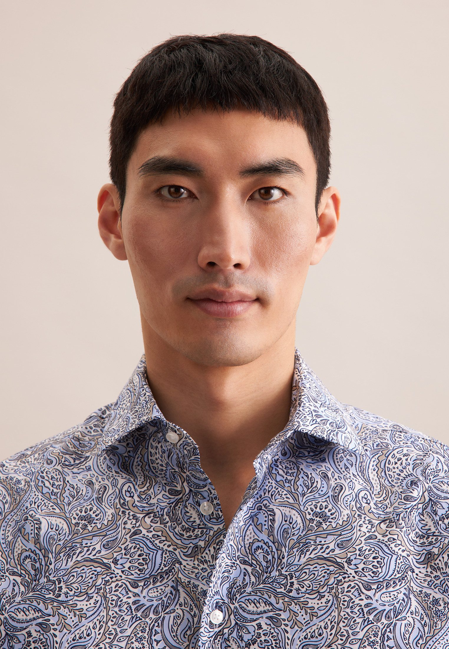 seidensticker Businesshemd Regular Regular 1/1 Kentkragen Floral