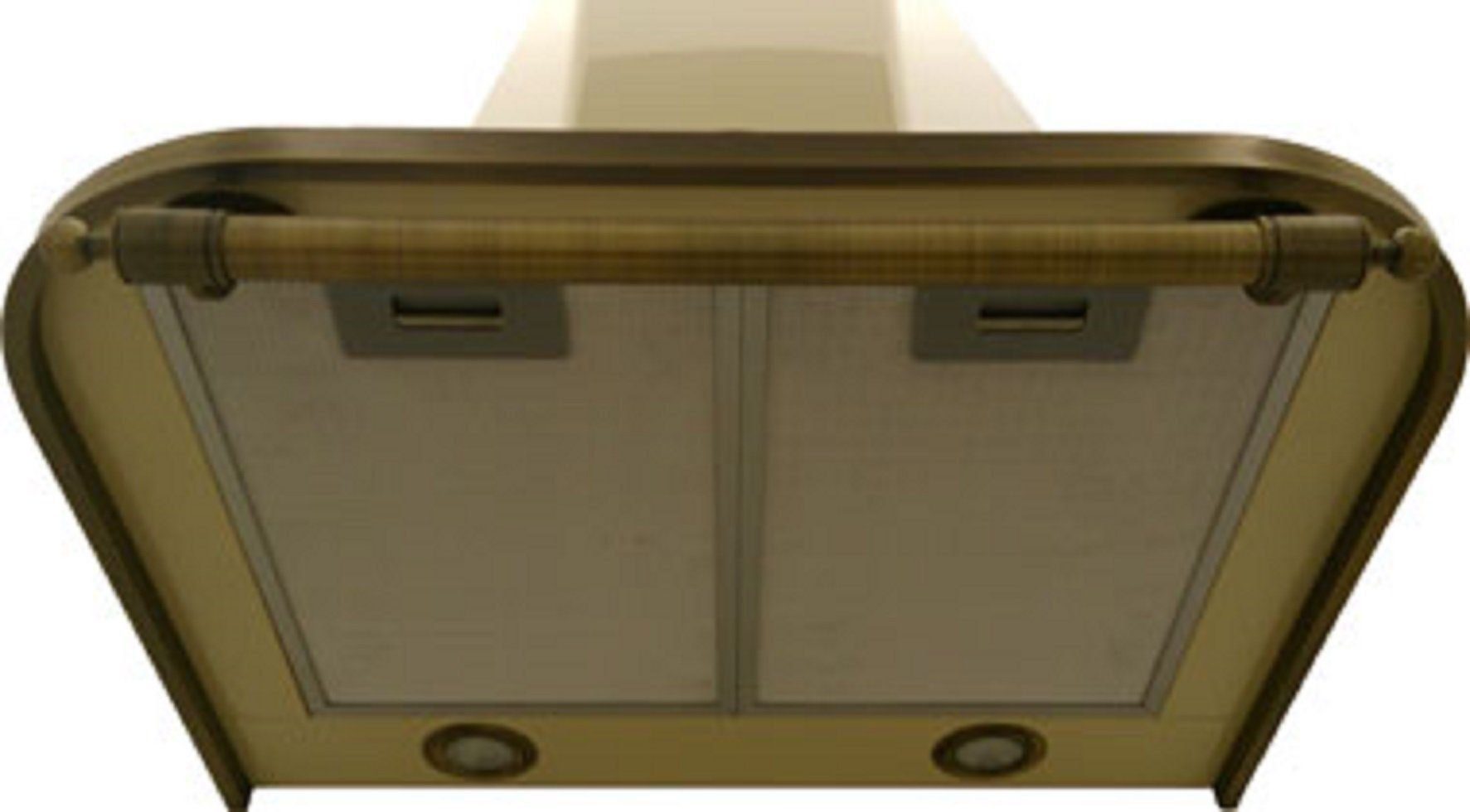 Kaiser Küchengeräte Wandhaube Dunstabzugshaube 60 cm A 6315 ElfEm ECO Elfenbein Serie Empire Dunstabzugshaube 60 cm A 6315 ElfEm ECO Elfenbein, Exklusive Designer Retro Abzugshaube 910 m³/h