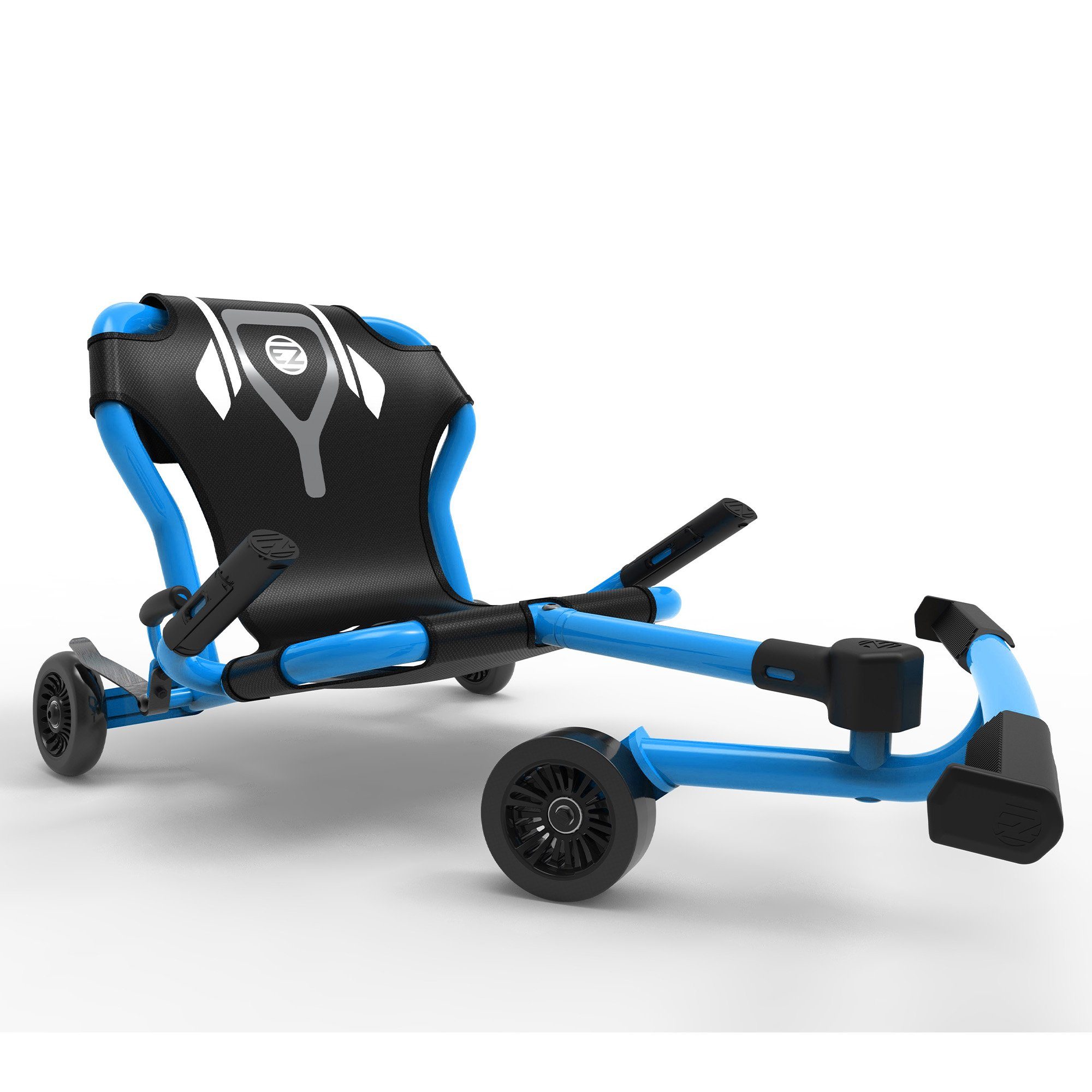 EzyRoller Dreiradscooter Classic X, Kinderfahrzeug für Kinder ab 4 bis 14 Jahre Dreiradscooter Funfahrzeug blau