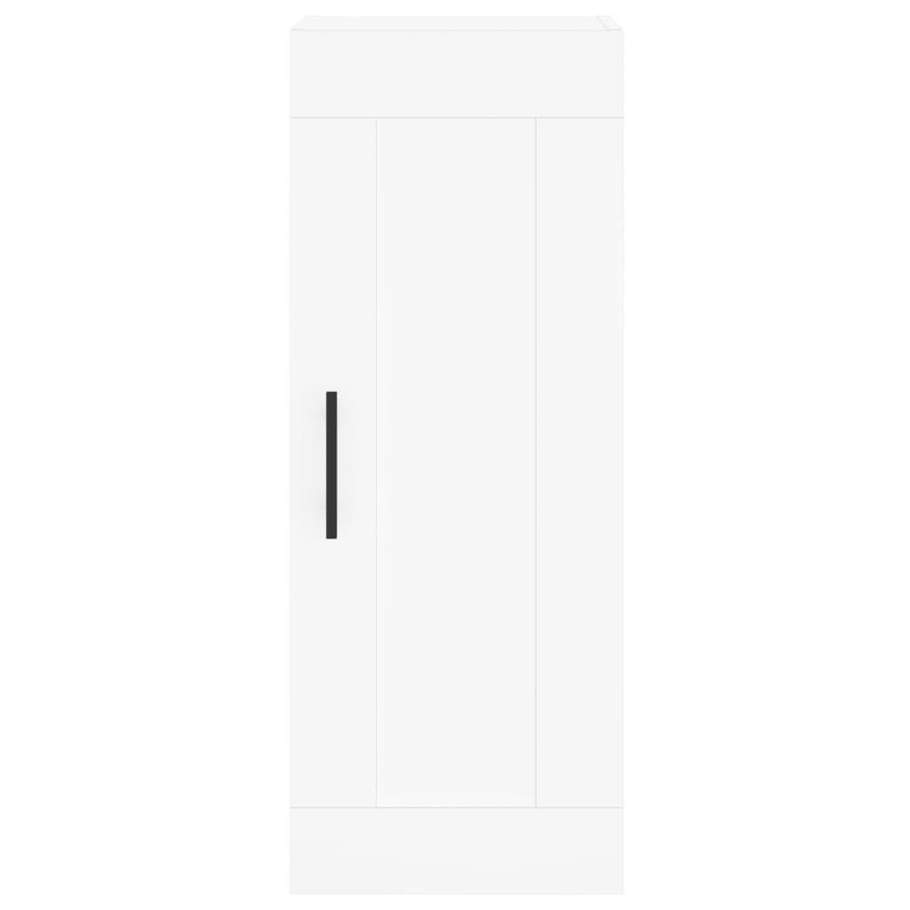 vidaXL 34,5x34x90 St) Holzwerkstoff cm Weiß Sideboard Wandschrank (1
