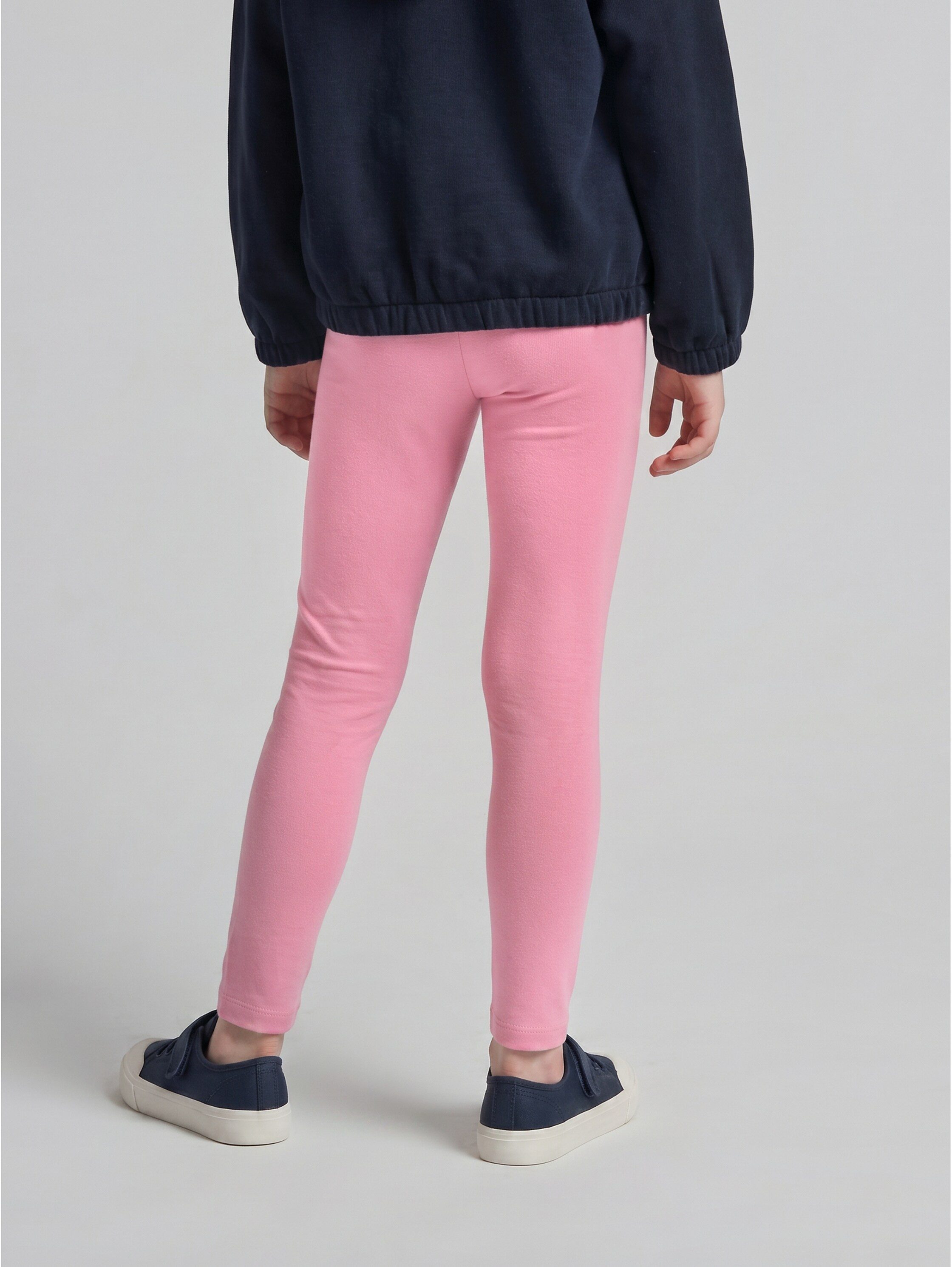 TOM TAILOR Leggings 2er Pack unifarben und gepunktet, für Girls – Bild 3 von 5