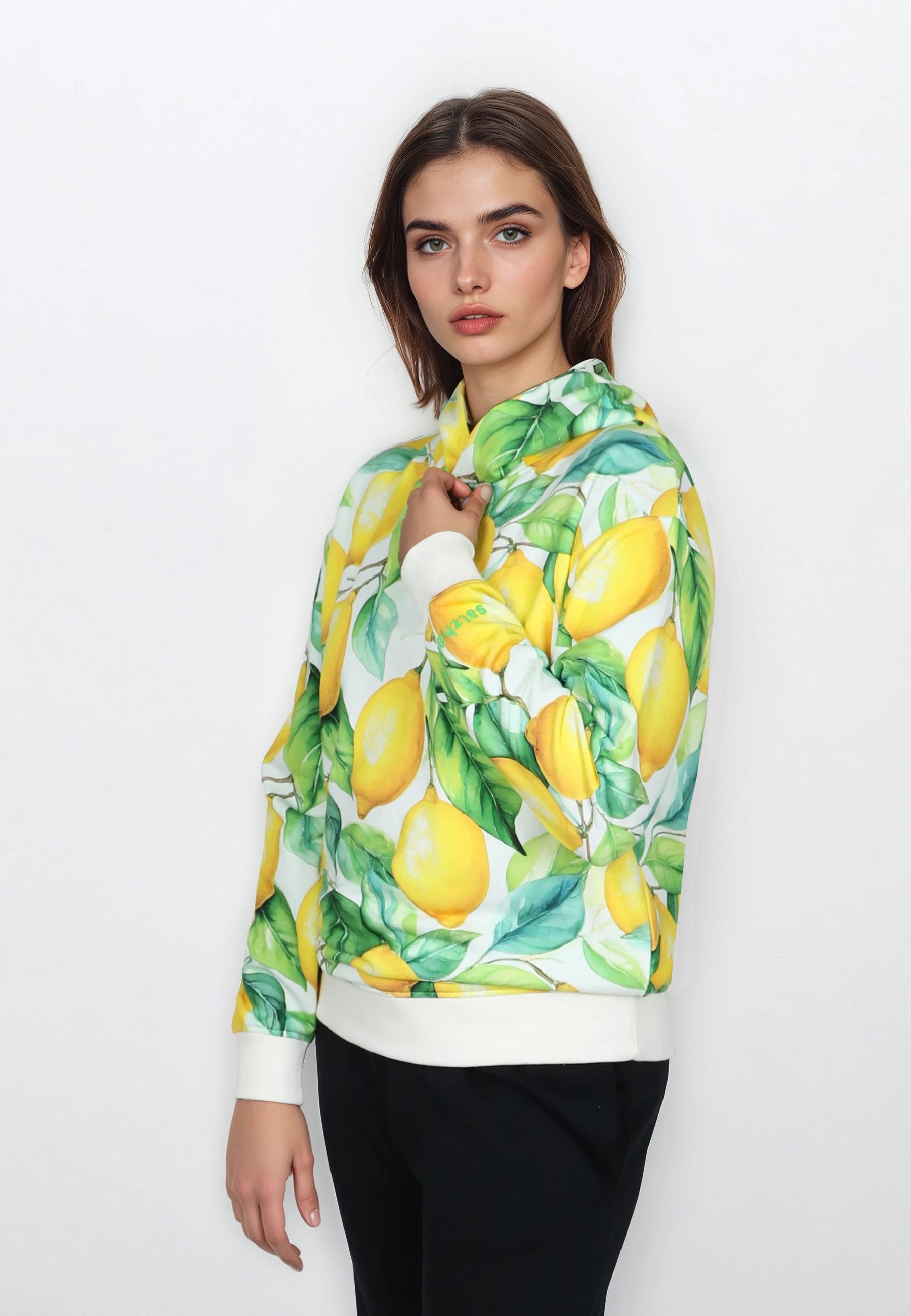 salzhaut Hoodie BARCH Damen Relaxed-Fit salzhaut Kapuzenpullover – bequemer Fit und nordisch klares Design – Bild 3 von 5