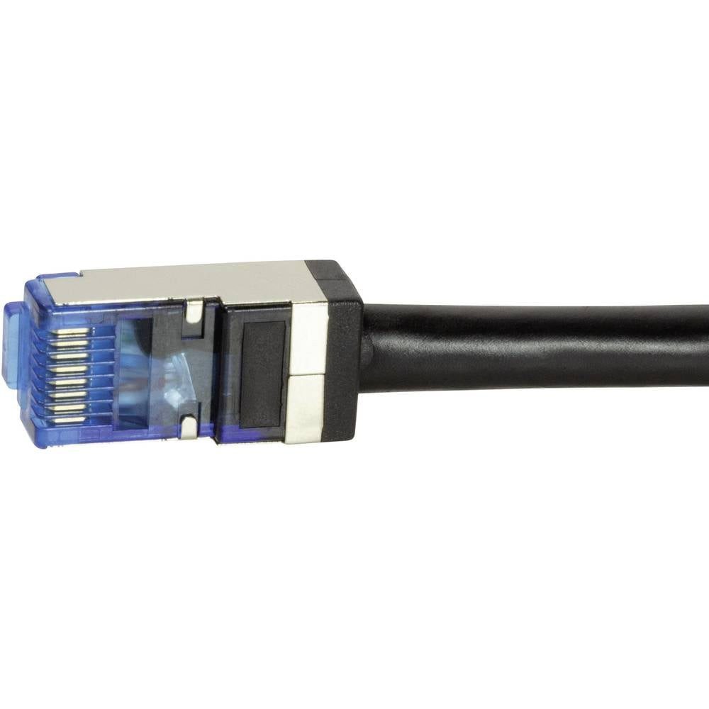 LogiLink Outdoor Patchkabel CAT 6A S/FTP PVC+PE,20 m CQ7113S LAN-Kabel, Geschirmt, UV-Beständig, Ölbeständig