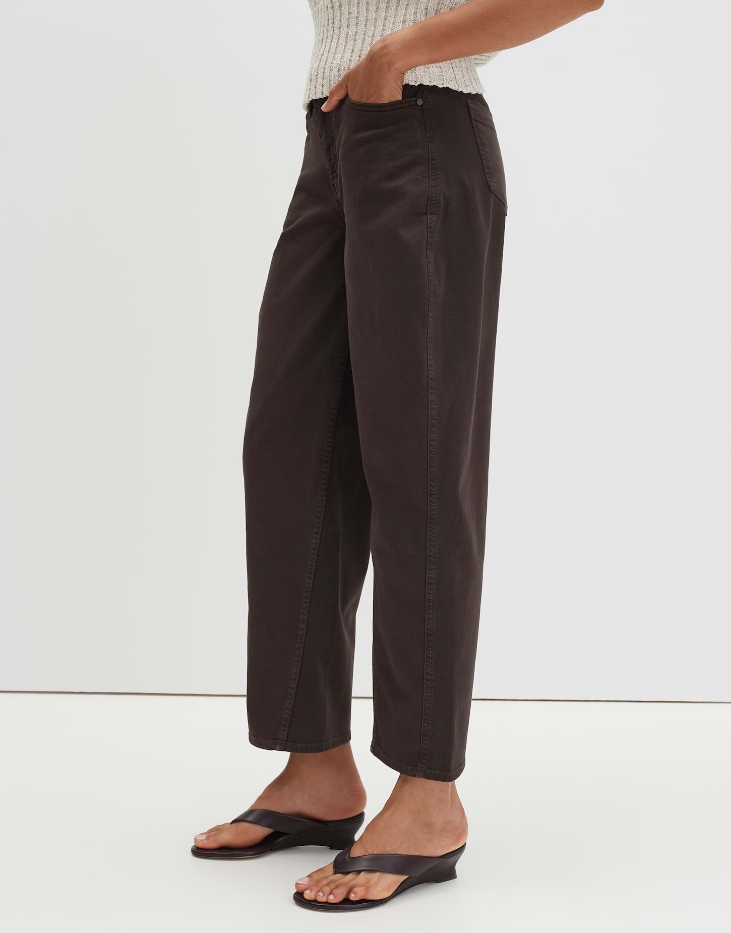 someday Relax-fit-Jeans CELLMA LONG BARREL Jeans in Mid Rise Barrel, ovaler Beinverlauf