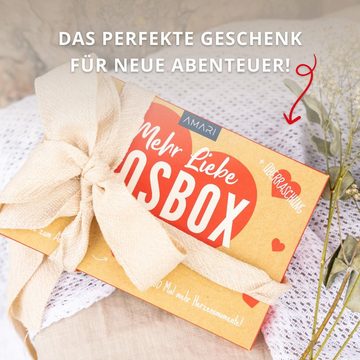 Amari Geschenkbox AMARI ® Losbox für Paare für 50 unvergessliche Momente - 50 Lose