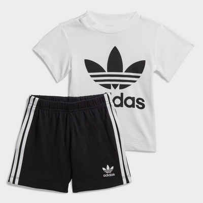 adidas Originals T-Shirt & Shorts TREFOIL SHORTS UND SET (Set)