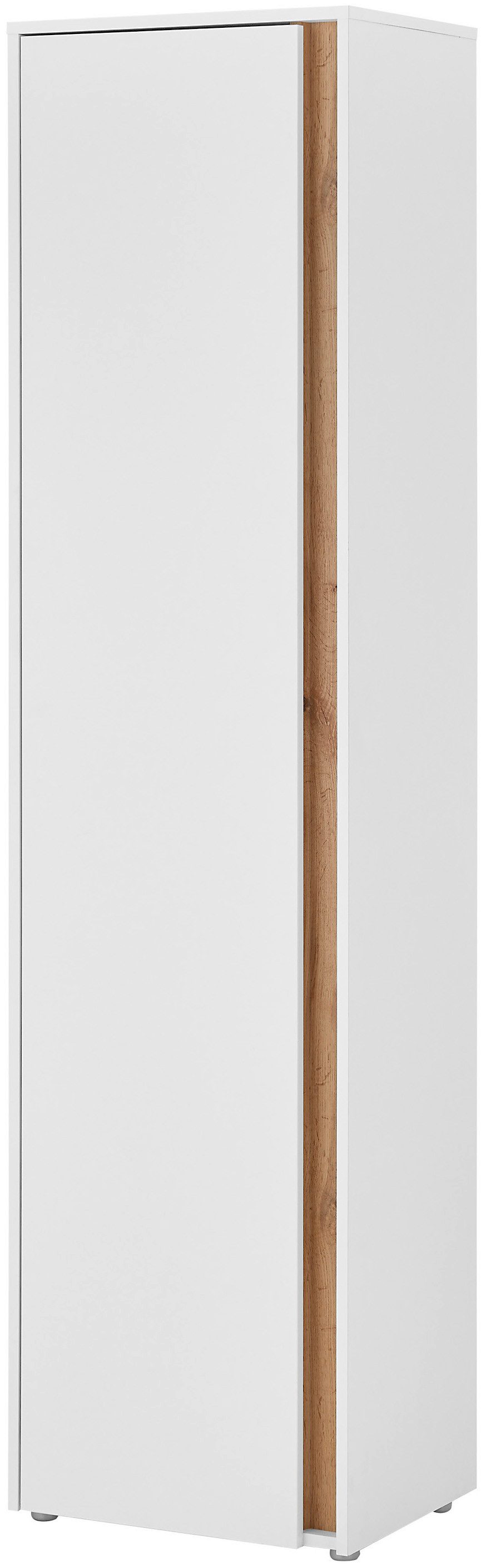 Home affaire Garderobenschrank GiRON/CiTY, moderner Schrank, Schuhschrank mit Stauraum 10 Fächer, modernes Design, Tür beidseitig montierbar, 50 cm breit
