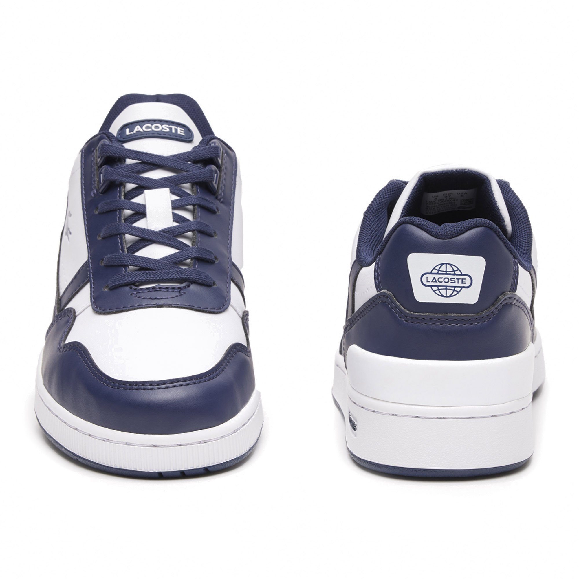 Lacoste Kinder Sneaker - Junior-Sneakers WEISS/MARINEBLAU T-CLIP, (042) Bicolor, Sneaker