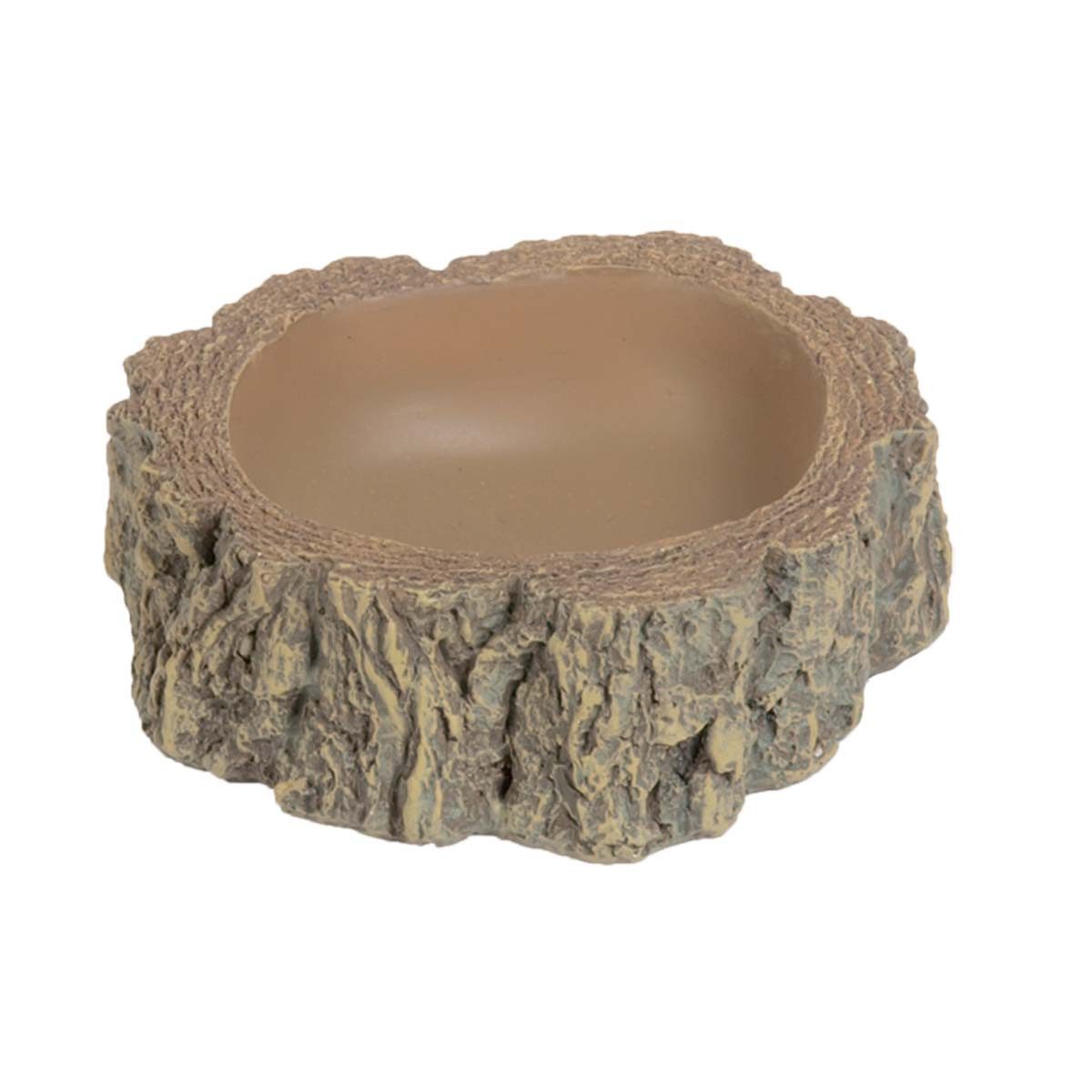 Terrariendeko Trinkschale Bark 2, 14x14x5 cm