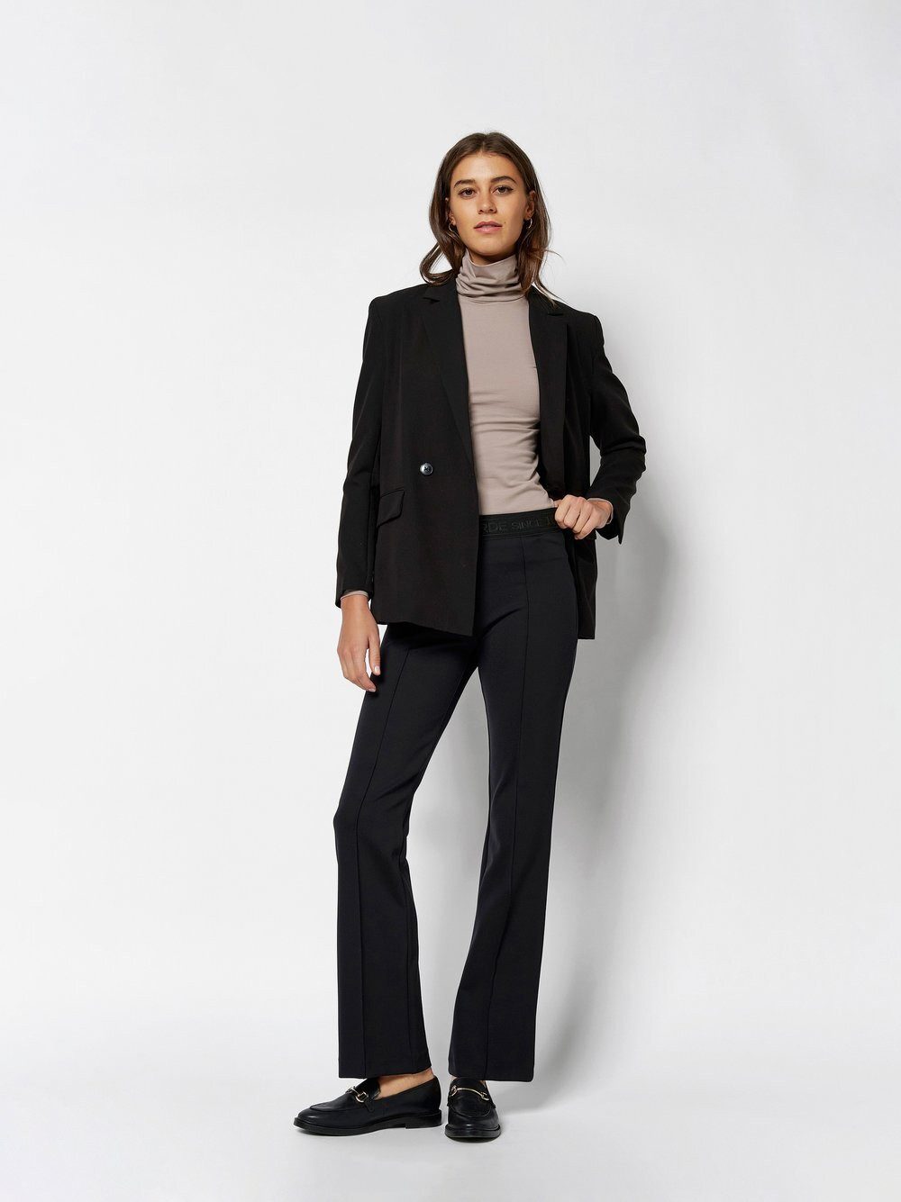 ROSNER Bootcuthose Alisa Bootcut (1-tlg) mit ausgestellter Fußweite