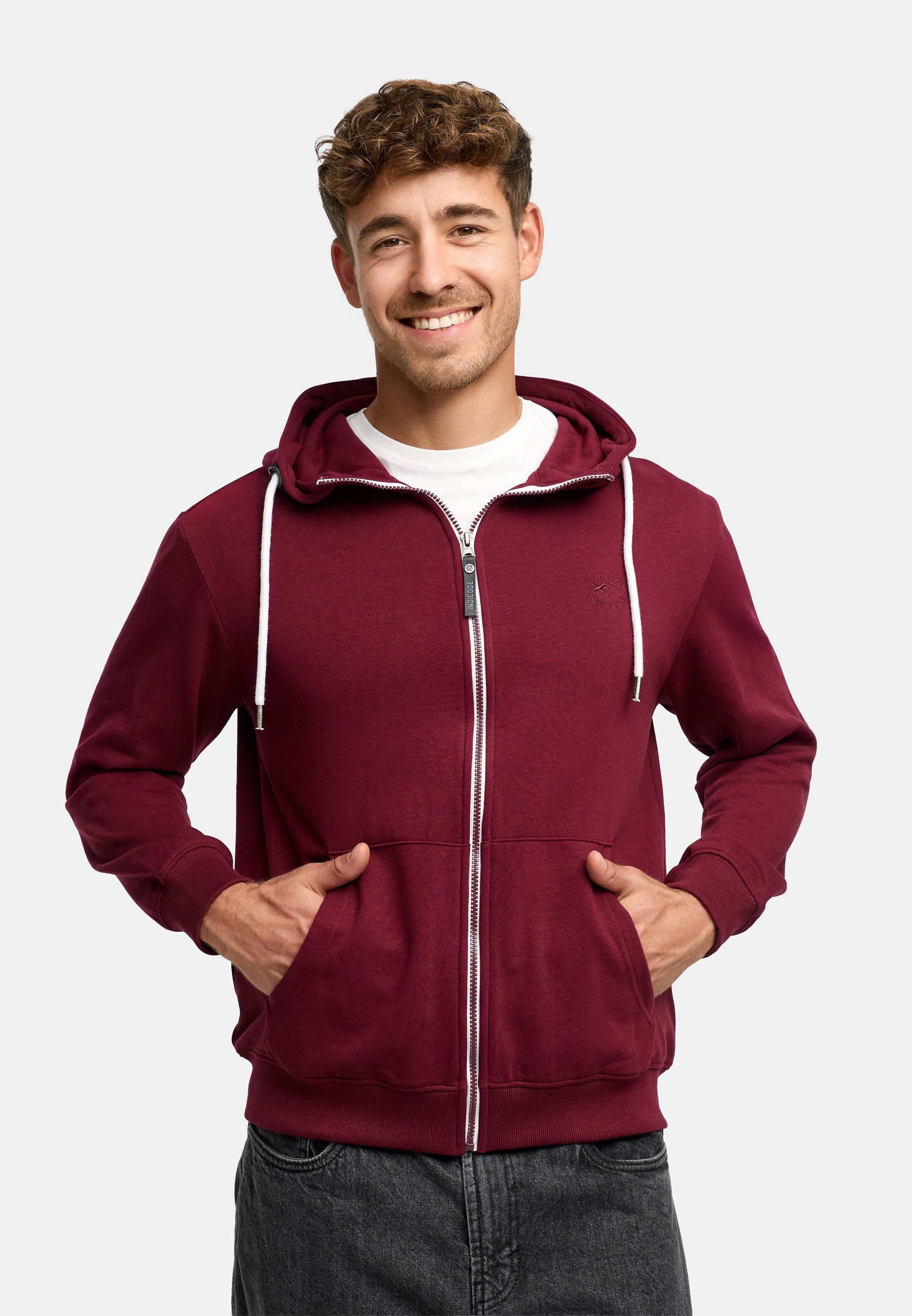 Indicode Sweatjacke INChristos günstig online kaufen