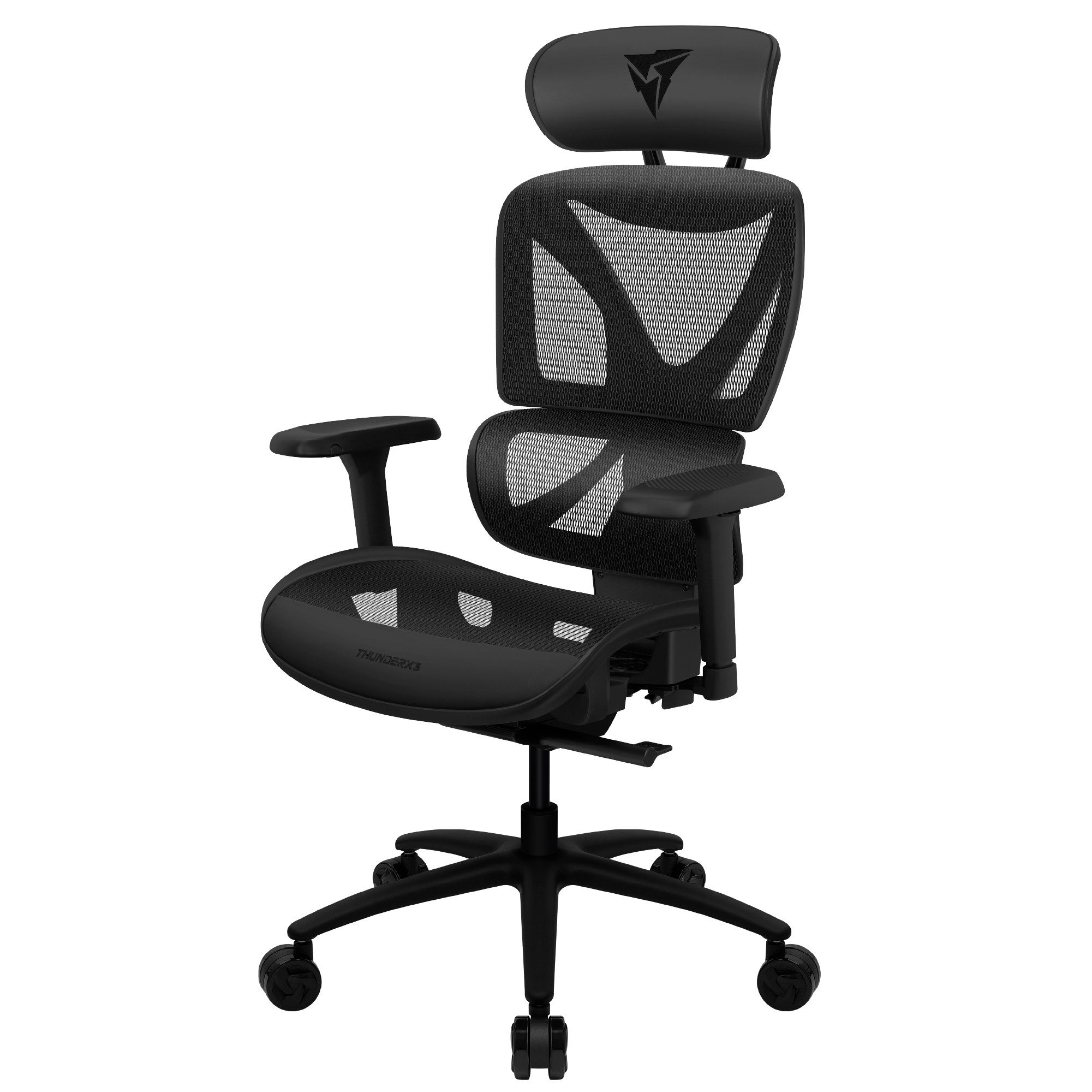 ThunderX3 Gaming-Stuhl ThunderX3 XTC Ergonomischer Bürostuhl, Mesh - schwarz