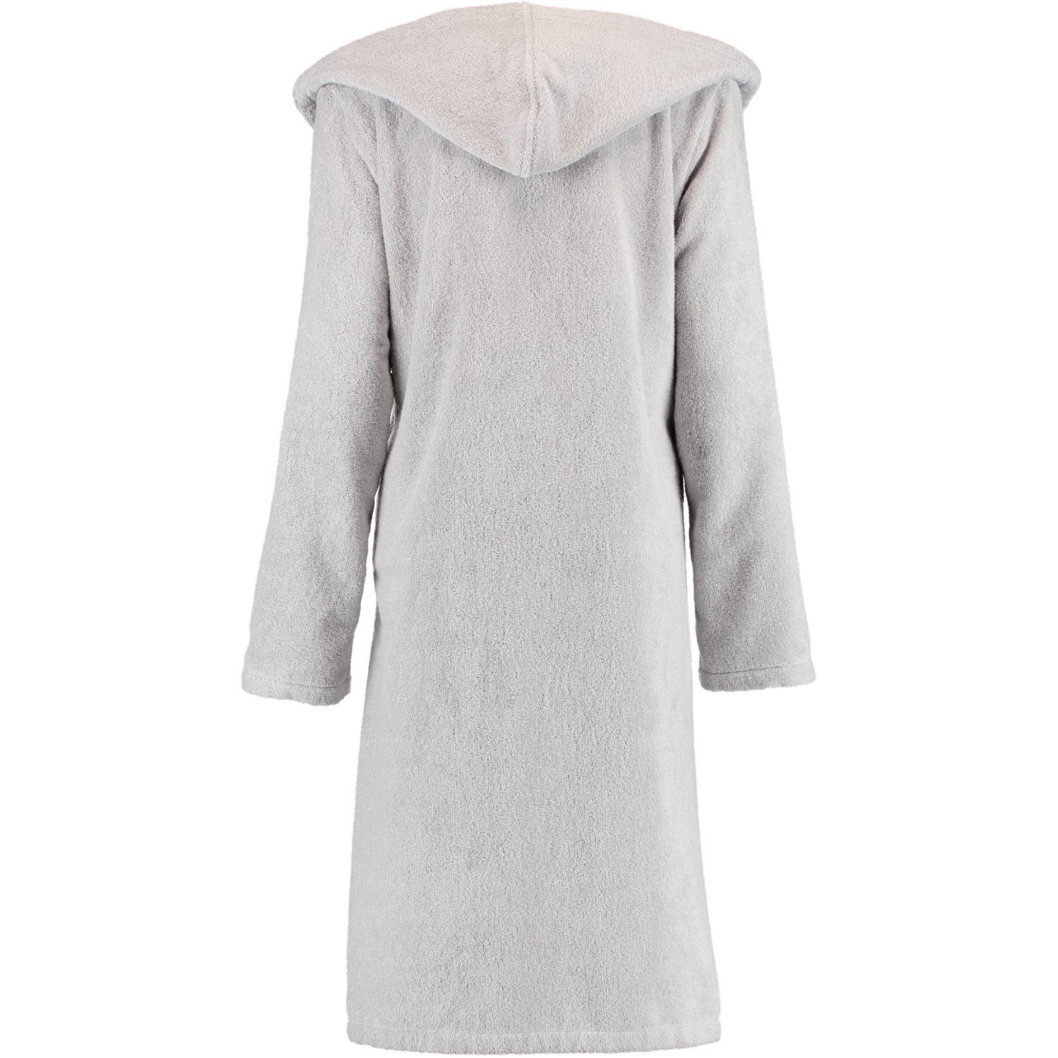 Cawö Damenbademantel 6116, Kurzform, Baumwolle, Kapuze, günstig online kaufen