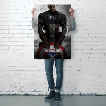 Grupo Erik Poster Captain America Poster Marvel 61 x 91,5 cm