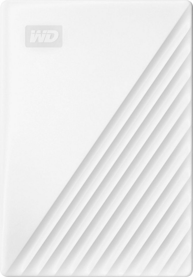 WD My Passport™ White Edition externe HDD-Festplatte (5 TB) 2,5