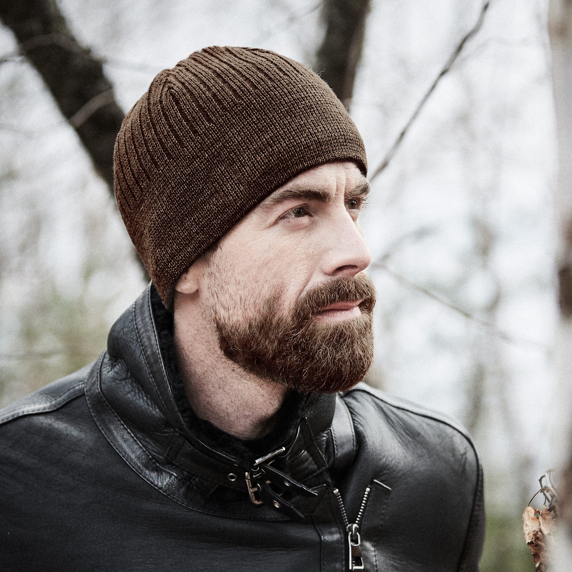 CAPO Strickmütze Strickmütze, Model 69 Fleecestreifen (1-St) günstig online kaufen