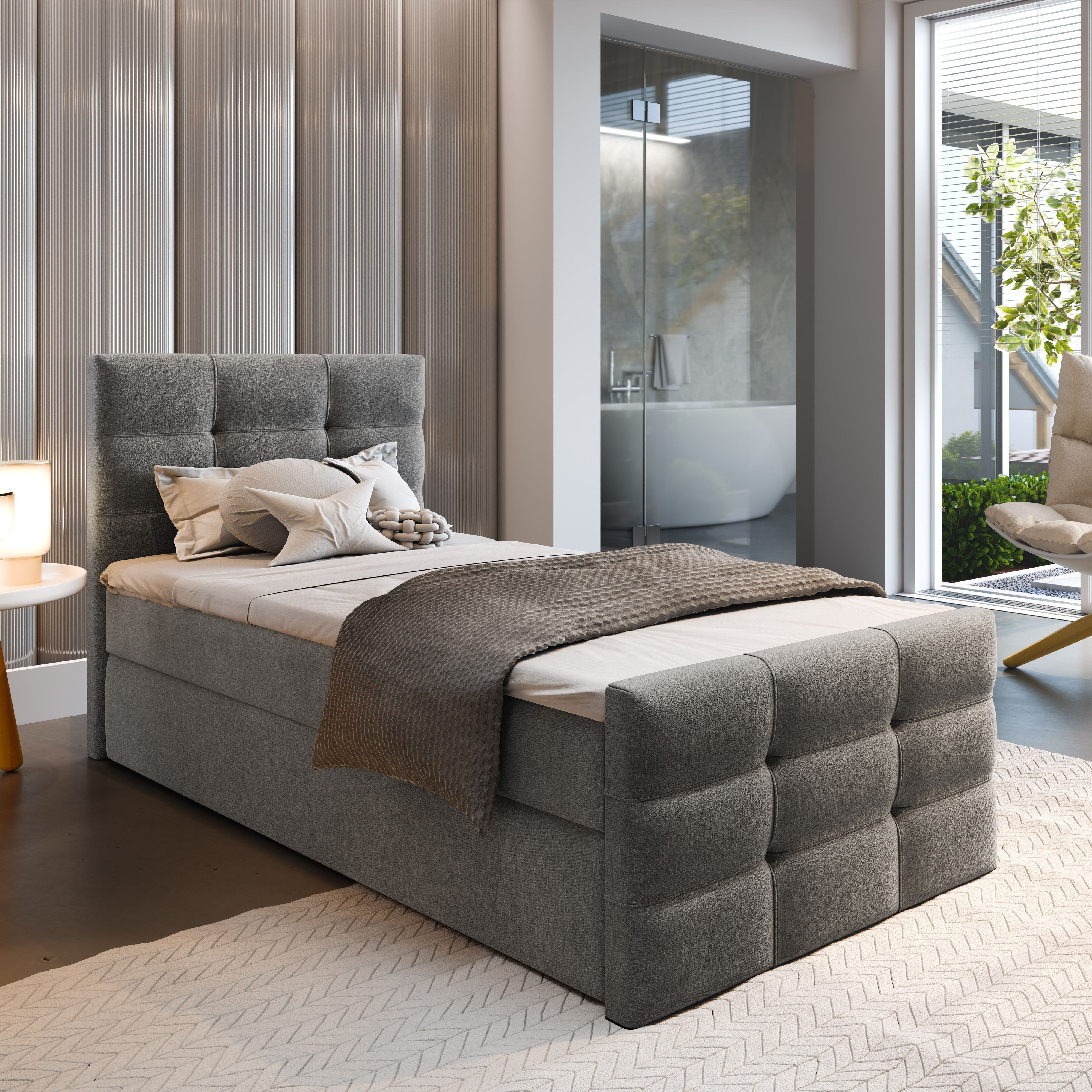 Masseno Boxspringbett AMON 90x200 cm mit günstig online kaufen