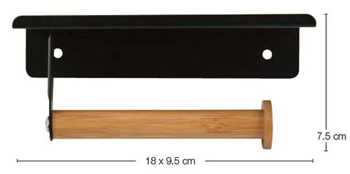 spirella Toilettenpapierhalter TAREK, offener Rollenhalter zur günstig online kaufen